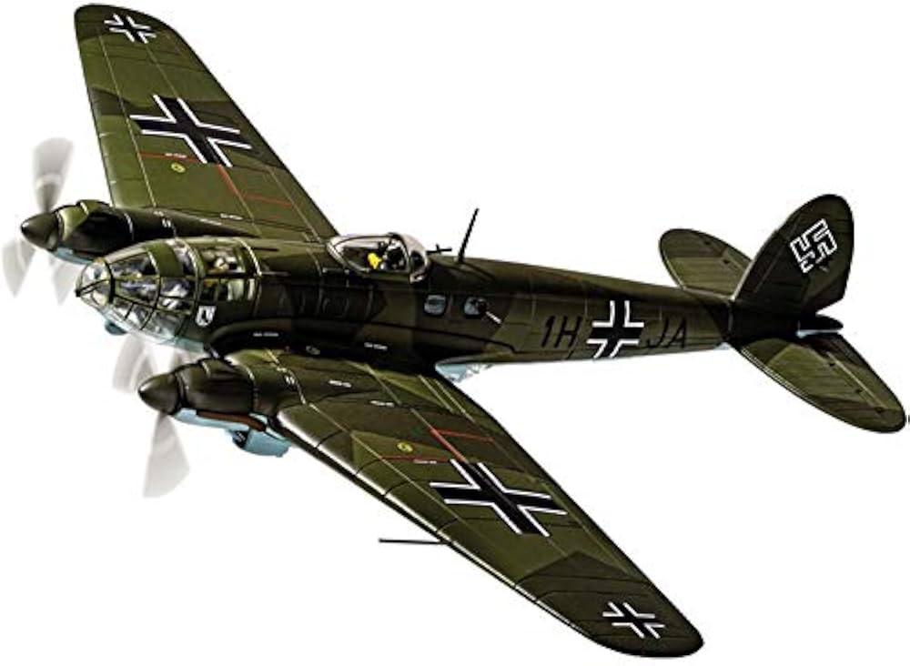 Corgi Heinkel He111 H-2 1H+YES Stab./KG26 October 28, 1939 Humbie